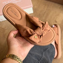 Sandália Modare Detalhe De Laço Oncinha 7208.101